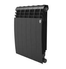 Радиатор биметаллический Royal Thermo BILINER B 500 Чёрный - 6 секц.