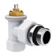 Набор термостатический угловой Royal Thermo Design 1/2"М30х1,5 (Белый) купить  в Сочи