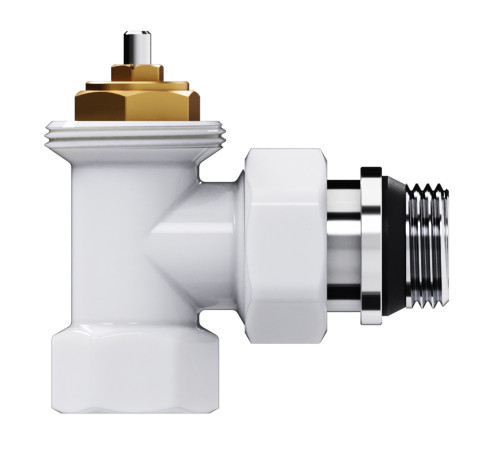 Набор термостатический угловой Royal Thermo Design 1/2"М30х1,5 (Белый) купить  в Сочи Набор термостатический угловой Royal Thermo Design 1/2"М30х1,5 (Белый) купить  в Сочи