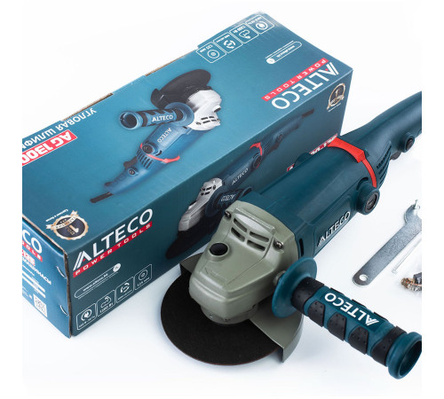 Шлифмашина ALTECO угловая AG 1300-125 купить  в Сочи