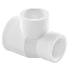 Тройник TEBO бел. PP-R переходной 40х25х40 (10/100), арт. 030040220