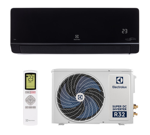Сплит-система инверторного типа Electrolux Onix Super DC EACS/I-12HIX-BLACK/N8 комплект купить в Сочи Сплит-система инверторного типа Electrolux Onix Super DC EACS/I-12HIX-BLACK/N8 комплект купить в Сочи