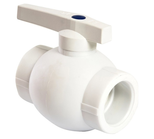 Кран шаровой THERMOLIGHT ручка PP-R 40 белый купить в Сочи Кран шаровой THERMOLIGHT ручка PP-R 40 белый купить в Сочи