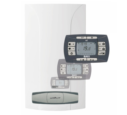 Котел газовый BAXI LUNA3 COMFORT 240 i настенный, 2 конт., откр. кам. сгор., с выносной п/у купить в Сочи Котел газовый BAXI LUNA3 COMFORT 240 i настенный, 2 конт., откр. кам. сгор., с выносной п/у купить в Сочи