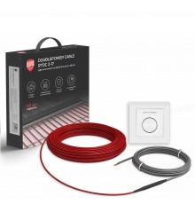 Кабель нагревательный Royal Thermo RTDC 2-17-1200 с терморегулятором RTO-16