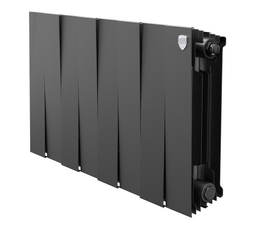 Радиатор биметаллический Royal Thermo PianoForte 300 Чёрный - 8 секц. купить в Сочи Радиатор биметаллический Royal Thermo PianoForte 300 Чёрный - 8 секц. купить в Сочи