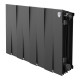 Радиатор биметаллический Royal Thermo PianoForte 300 Чёрный - 8 секц. купить в Сочи