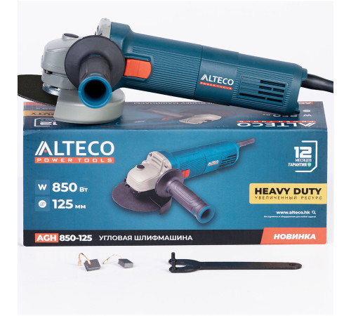 Шлифмашина ALTECO угловая AGH 850-125 HEAVY DUTY купить  в Сочи Шлифмашина ALTECO угловая AGH 850-125 HEAVY DUTY купить  в Сочи