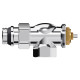 Набор термостатический осевой Royal Thermo Design 1/2"М30х1,5 (Хром) купить  в Сочи