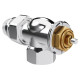 Набор термостатический осевой Royal Thermo Design 1/2"М30х1,5 (Хром) купить  в Сочи