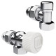Набор термостатический осевой Royal Thermo Design 1/2"М30х1,5 (Хром) купить  в Сочи