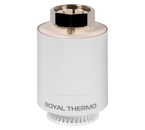 Термостат радиаторный электронный Royal Thermo Smart Heat, белый купить  в Сочи