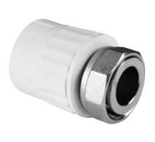Муфта с накидной гайкой 20 х 3/4" (100/20) VALFEX