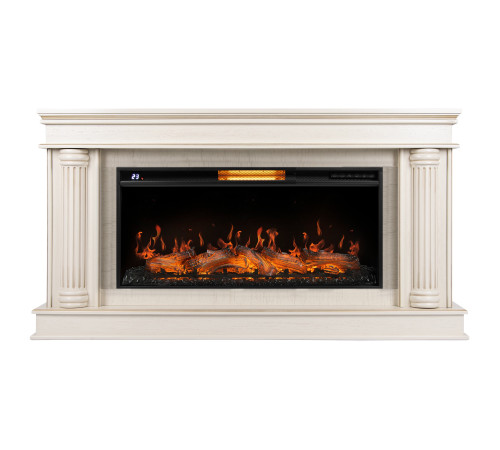 Каминокомплект: Очаг Royal Thermo Aurora RTFP/P-AR40LS, портал Olympia 42/40/36, сл. кость с зол. па купить  в Сочи Каминокомплект: Очаг Royal Thermo Aurora RTFP/P-AR40LS, портал Olympia 42/40/36, сл. кость с зол. па купить  в Сочи
