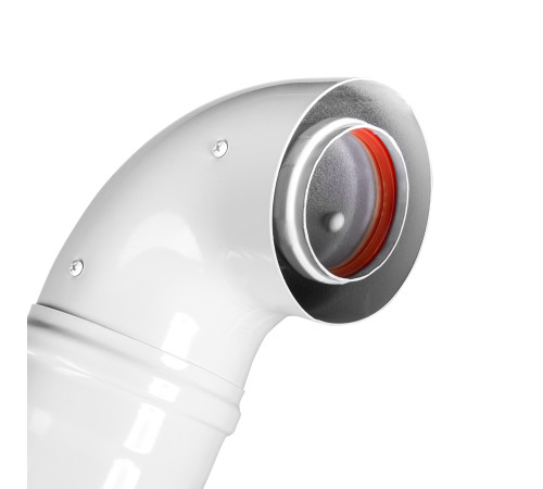 Комплект Royal Thermo: дымоход коаксиальный 60/100 - 1000мм АНТИЛЕД универсальный купить  в Сочи