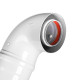 Комплект Royal Thermo: дымоход коаксиальный 60/100 - 1000мм АНТИЛЕД универсальный купить  в Сочи