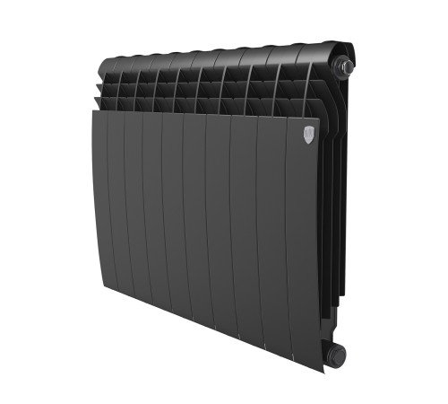 Радиатор биметаллический Royal Thermo BILINER B 500 Чёрный - 10 секц. купить в Сочи Радиатор биметаллический Royal Thermo BILINER B 500 Чёрный - 10 секц. купить в Сочи