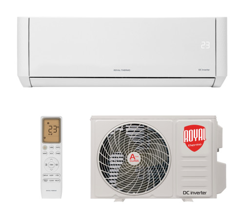Сплит-система инверторного типа Royal Thermo Barocco DC RTBI-24HN8_V2/white комплект купить  в Сочи