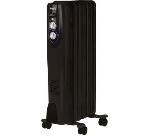 Масляный радиатор Ballu Classic black BOH/CL-07BRN 1500 (7 секций) купить в Сочи Масляный радиатор Ballu Classic black BOH/CL-07BRN 1500 (7 секций) купить в Сочи