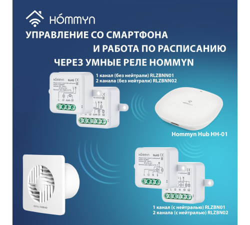 Вентилятор вытяжной Royal Thermo Trident RAFT 100 HT с таймером и гигростатом купить в Сочи Вентилятор вытяжной Royal Thermo Trident RAFT 100 HT с таймером и гигростатом купить в Сочи