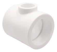 Тройник THERMOLIGHT переходной PP-R 63х32х63 белый (2/24)