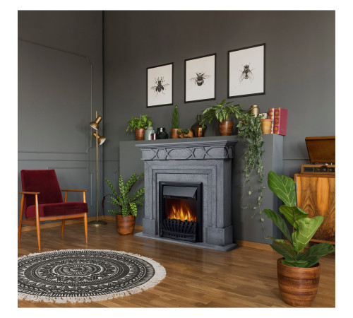 Каминокомплект Firelight: Очаг Classic EFP/P-1020LS, портал Antico Classic серый купить  в Сочи