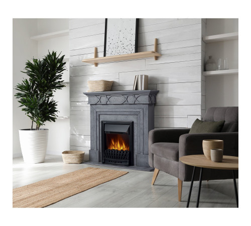 Каминокомплект Firelight: Очаг Classic EFP/P-1020LS, портал Antico Classic серый купить  в Сочи
