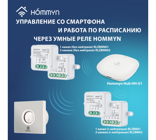 Вентилятор вытяжной серии Rainbow EAFR-100 silver купить  в Сочи