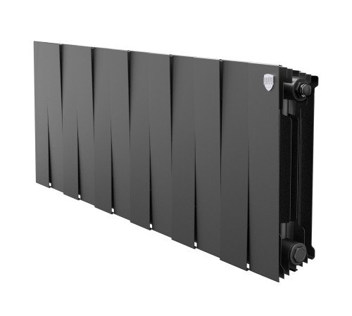 Радиатор биметаллический Royal Thermo PianoForte 300 Чёрный - 12 секц. купить  в Сочи Радиатор биметаллический Royal Thermo PianoForte 300 Чёрный - 12 секц. купить  в Сочи