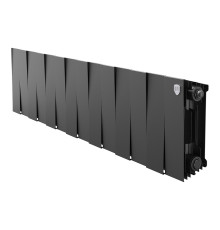 Радиатор биметаллический Royal Thermo PianoForte 200 Чёрный- 14 секц.