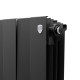 Радиатор биметаллический Royal Thermo PianoForte 200 Чёрный - 18 секц. купить в Сочи