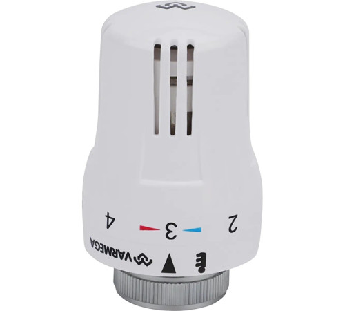 Головка термостатическая VARMEGA M30х1.5 без датчика белая VM11101 Головка термостатическая VARMEGA M30х1.5 без датчика белая VM11101