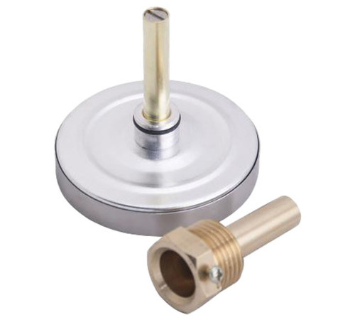 Термометр Gappo биметаллический с погружной гильзой 1/2" x 0-120 гр. купить  в Сочи Термометр Gappo биметаллический с погружной гильзой 1/2" x 0-120 гр. купить  в Сочи