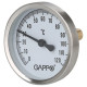 Термометр Gappo биметаллический с погружной гильзой 1/2" x 0-120 гр. купить  в Сочи