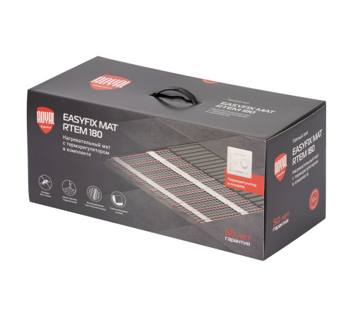 Комплект теплого пола Royal Thermo EasyFix Mat RTEM 2-180-12 с терморегулятором Basic купить в Сочи Комплект теплого пола Royal Thermo EasyFix Mat RTEM 2-180-12 с терморегулятором Basic купить в Сочи