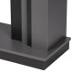 Каминокомплект:Очаг Electrolux Classic EFP/P-1020LS, портал Grado Classic графит, черный купить  в Сочи