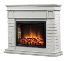 Портал Firelight Bricks 30 камень белый, белая эмаль