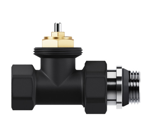 Набор термостатический прямой Royal Thermo Design 1/2"М30х1,5 (Черный) купить  в Сочи Набор термостатический прямой Royal Thermo Design 1/2"М30х1,5 (Черный) купить  в Сочи