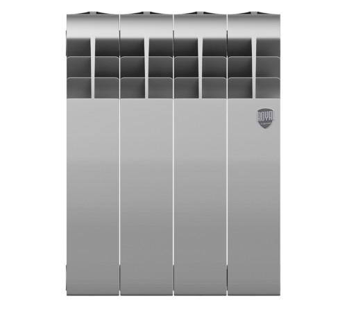 Радиатор биметаллический Royal Thermo BILINER B 350 Серебристый - 4 секц. купить в Сочи Радиатор биметаллический Royal Thermo BILINER B 350 Серебристый - 4 секц. купить в Сочи