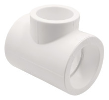 Тройник THERMOLIGHT переходной PP-R 50х40х50 белый (5/35)