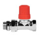 Набор термостатический прямой Royal Thermo Design 1/2" Click (Хром) с термоголовкой Design (Хром) купить в Сочи
