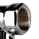 Набор термостатический прямой Royal Thermo Design 1/2" Click (Хром) с термоголовкой Design (Хром) купить в Сочи