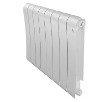 Радиатор биметаллический Royal Thermo Infinity 500 Bianco Traffico - 8 секц. Радиатор биметаллический Royal Thermo Infinity 500 Bianco Traffico - 8 секц.