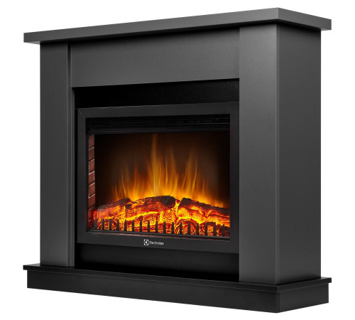 Каминокомплект Firelight: Очаг EFP/P-2520LS N, портал Canto 25 графит купить  в Сочи
