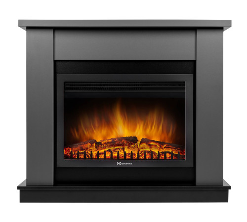 Каминокомплект Firelight: Очаг EFP/P-2520LS N, портал Canto 25 графит купить  в Сочи