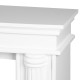 Каминокомплект: Очаг Electrolux EFP/P-3620LS, портал Olympia 42/40/36, белый купить в Сочи