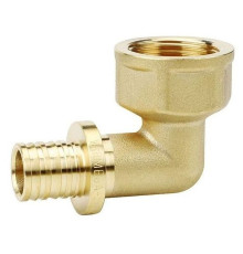 Угол VARMEGA Slide-fit 90 гр., ВР, 25x1", аксиальный, латунь, VM51517