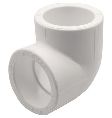 Угольник THERMOLIGHT 90гр. PP-R 40 белый (10/70)