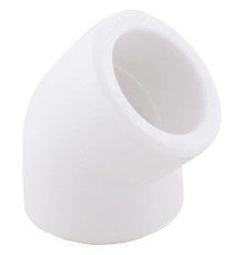 Угольник бел. PP-R D 20х45 PN 25, РТП (525/75)