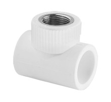 Тройник TEBO бел. PP-R комб. 32х3/4" ВР (10/60), арт. 030040309